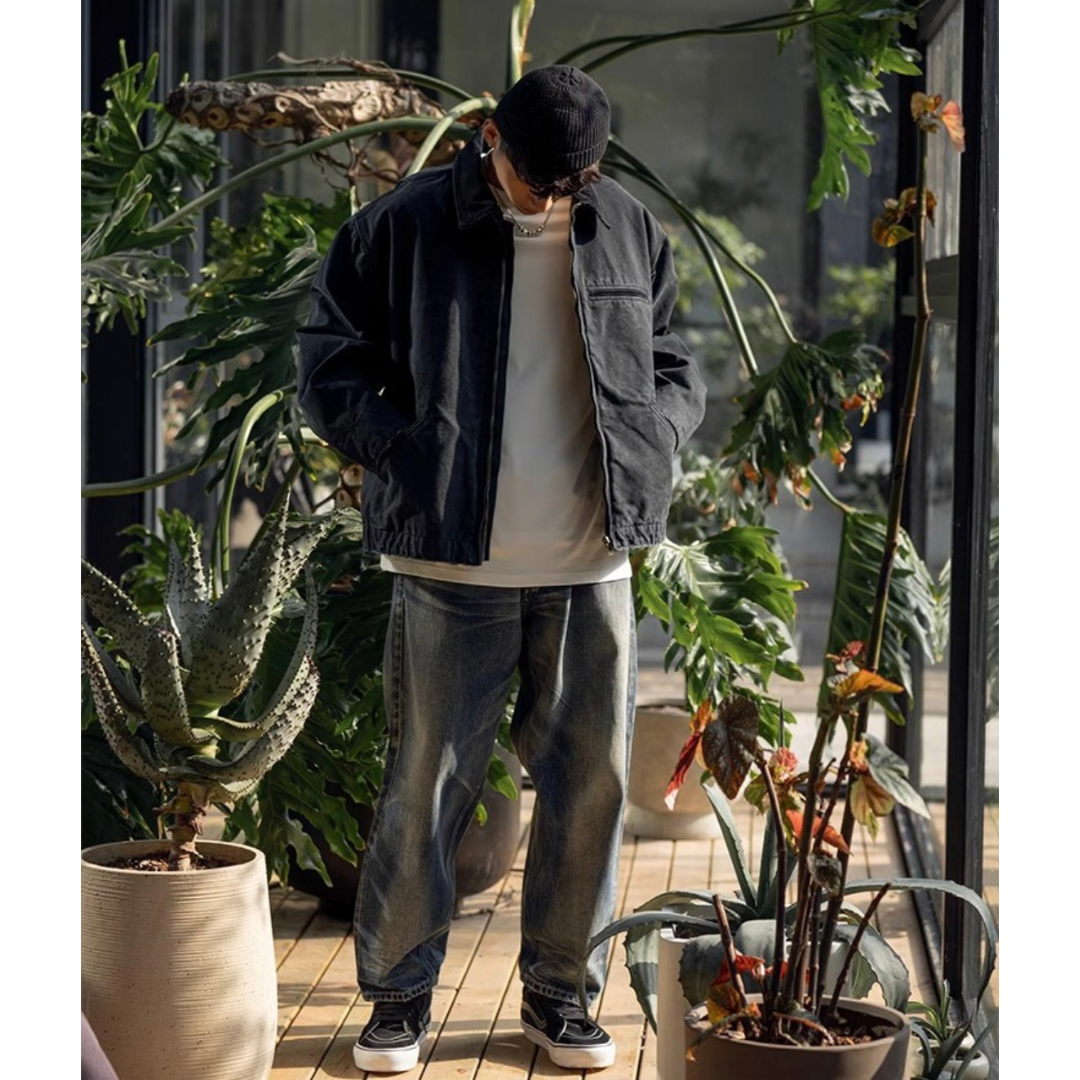 Damage Trucker Zip Jacket N160