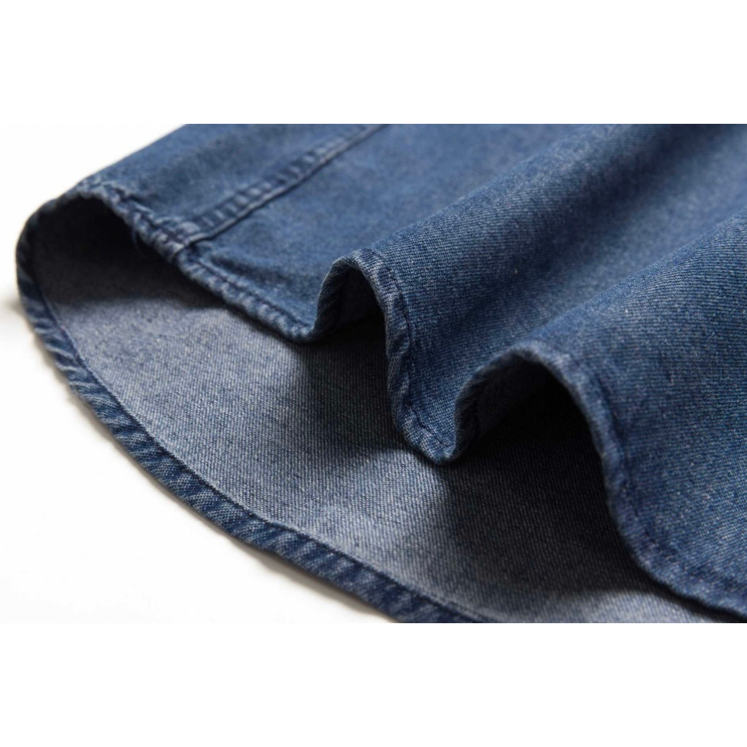 ウォッシュデニム ワークシャツ N989