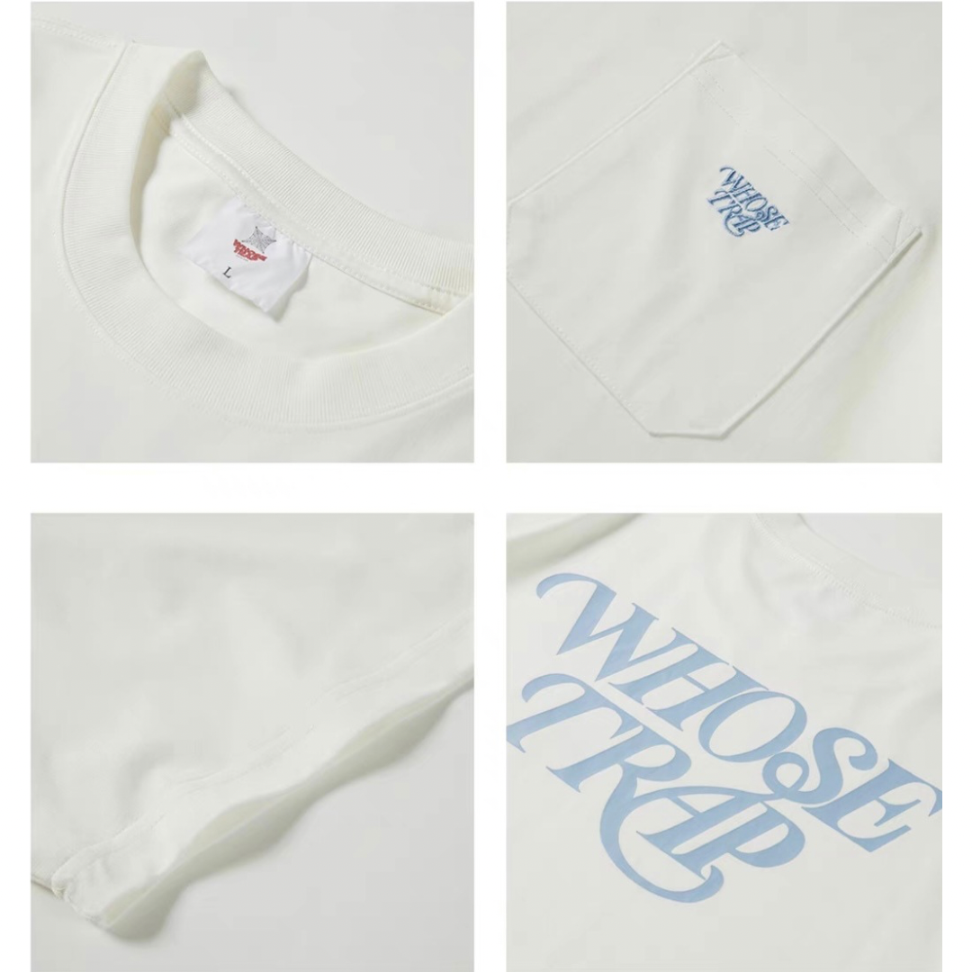 【WHOSE TRAP】プリントTシャツ N330