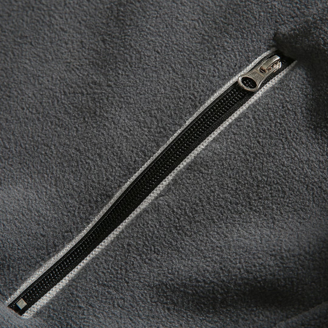 ハーフジップ フリース プルオーバー B844