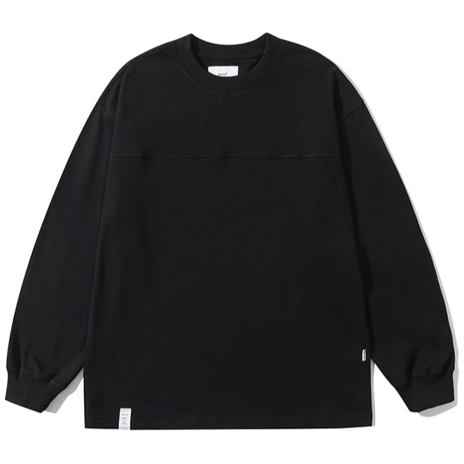 ヘビーウェイト フロント切り替え 長袖Tシャツ B538