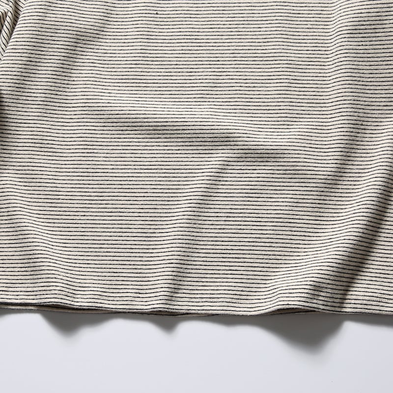 ミジンボーダー ワンポイントロゴTシャツ B524