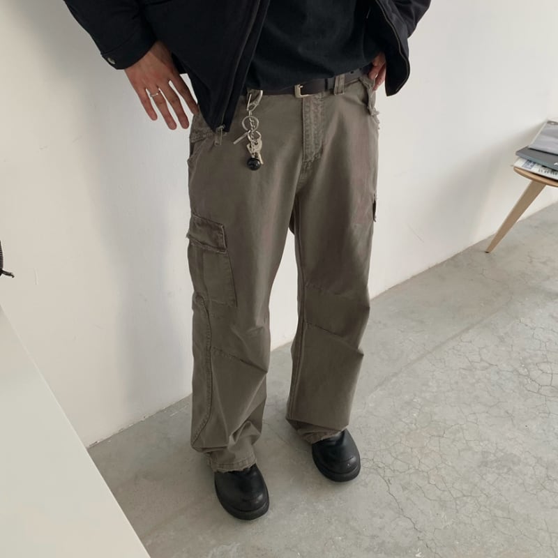ウォッシュド ヴィンテージ カーゴパンツ B602