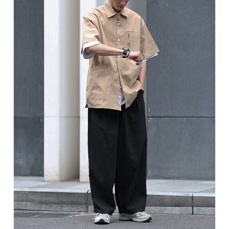ワイド イージーチノパンツ B207