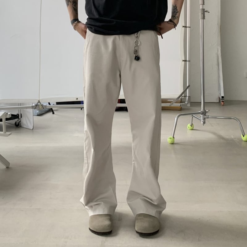 コンパクトツイル ストレートパンツ B606