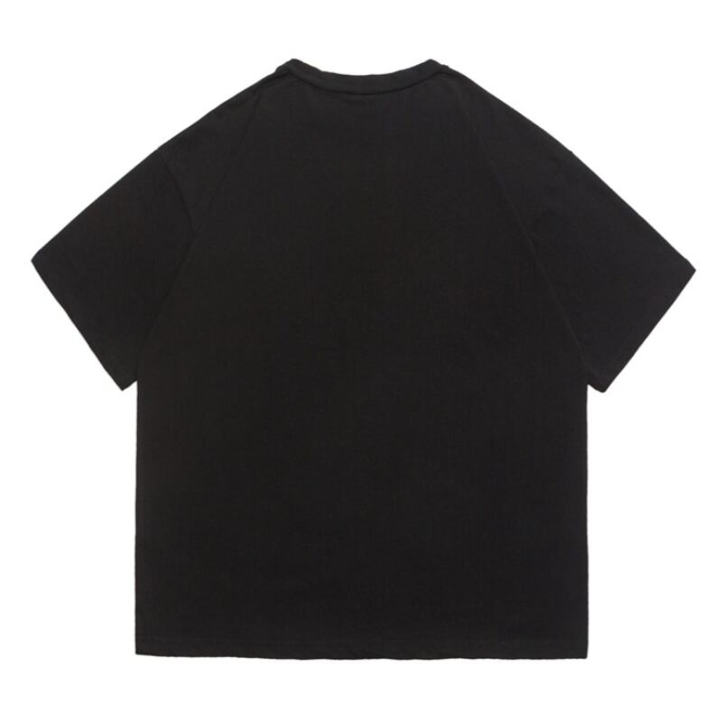 【MEDAIGUAL】ロゴプリントTシャツ B413