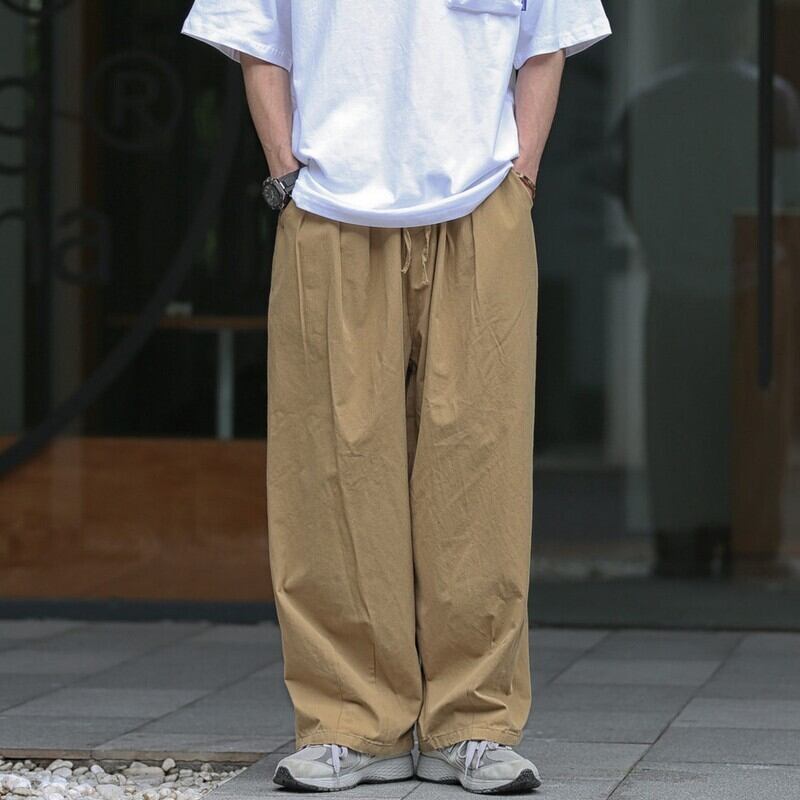 ワイド イージーチノパンツ B207