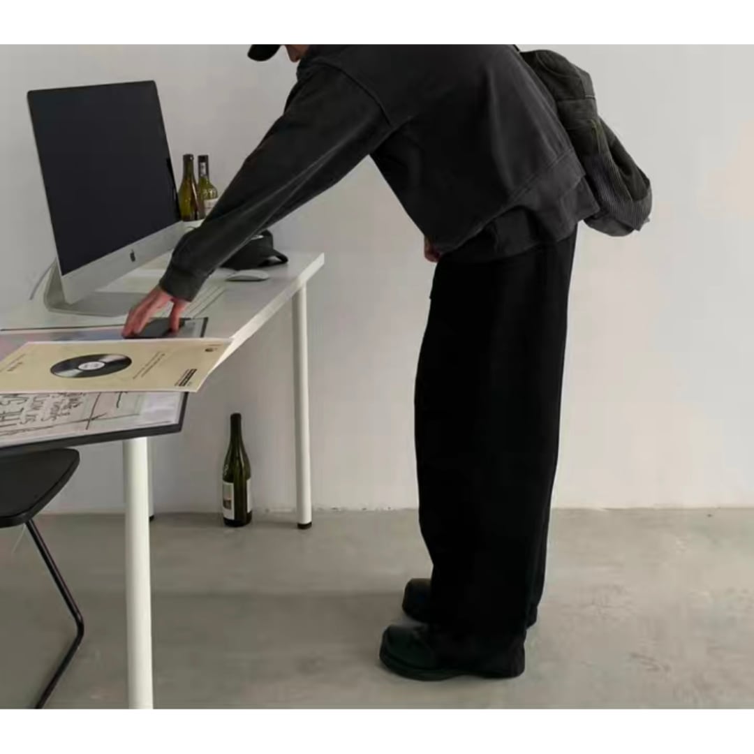 ワイドストレート ブッシュパンツ C260