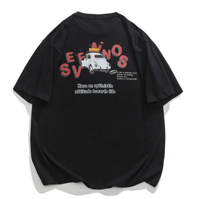 【EFIL MODEERF】オーバーサイズ バックプリントTシャツ B462