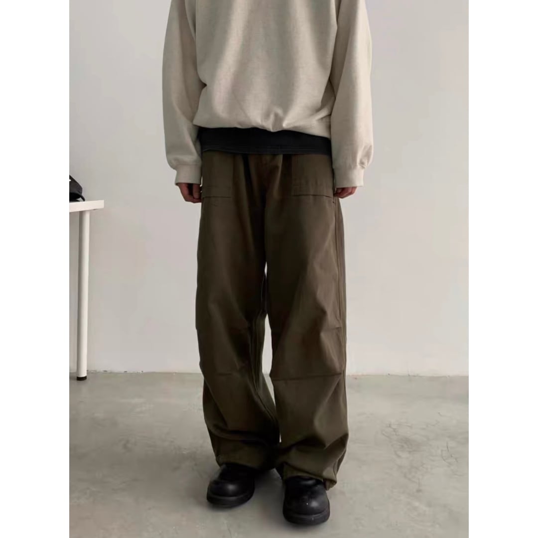 ワイドストレート ブッシュパンツ C260