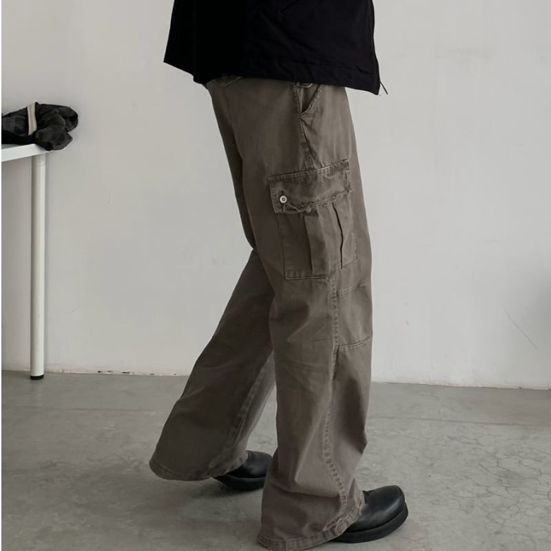 ウォッシュド ヴィンテージ カーゴパンツ B602