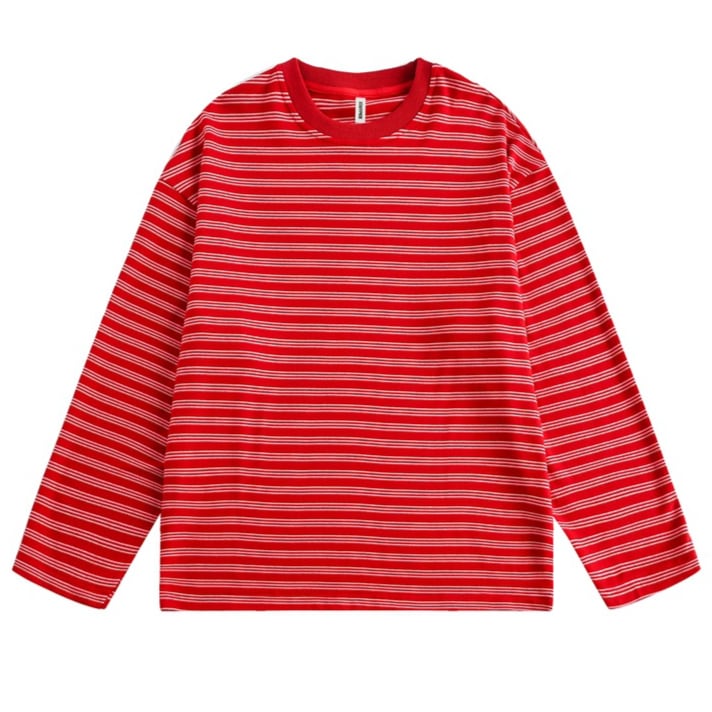 マルチボーダー 長袖Tシャツ B569