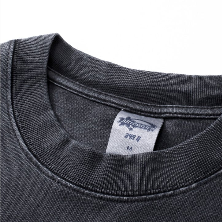 フェイクレイヤード オーバーダイTシャツ B540
