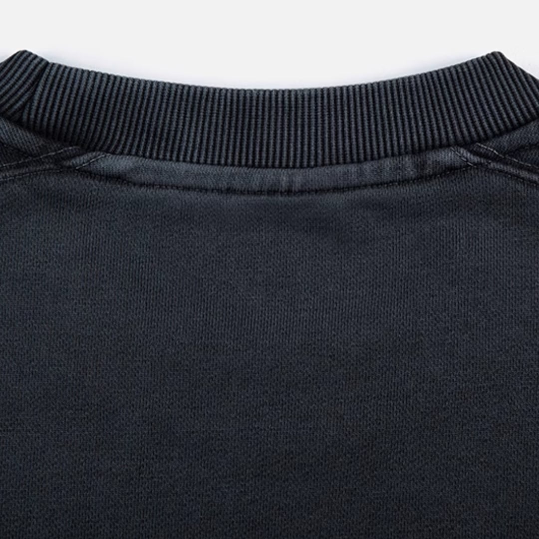 オーバーダイ ワイド クルーネックスウェット C223