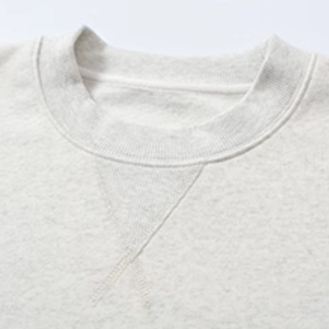 N. One point logo crew neck sweatshirt C222