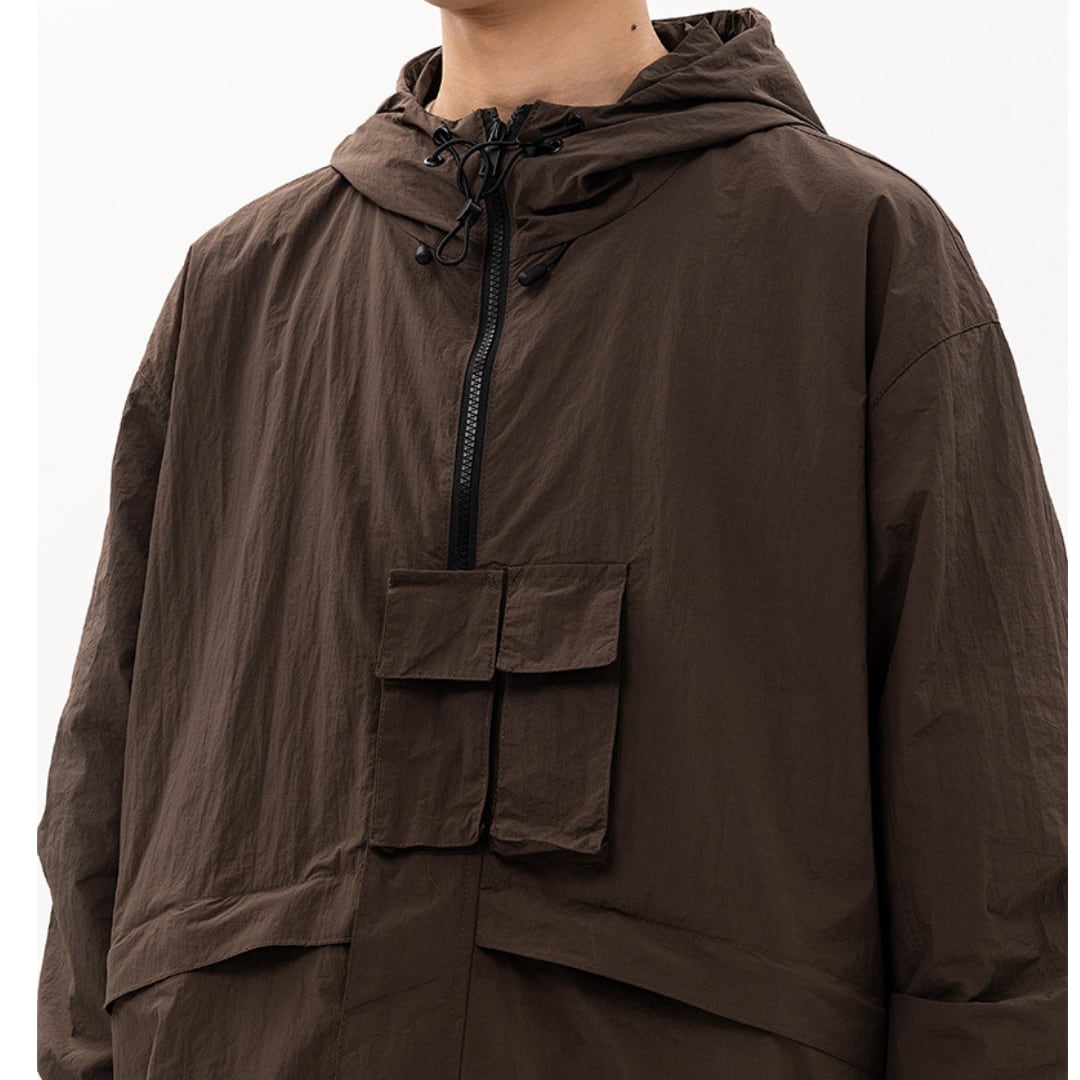 Militaryフードジャケット B653