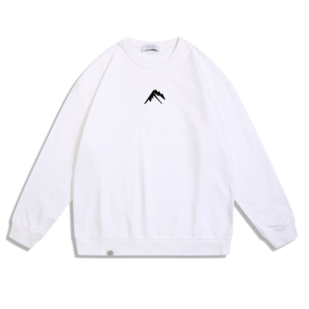 Outdoors バックプリント 長袖スウェットTシャツ B721