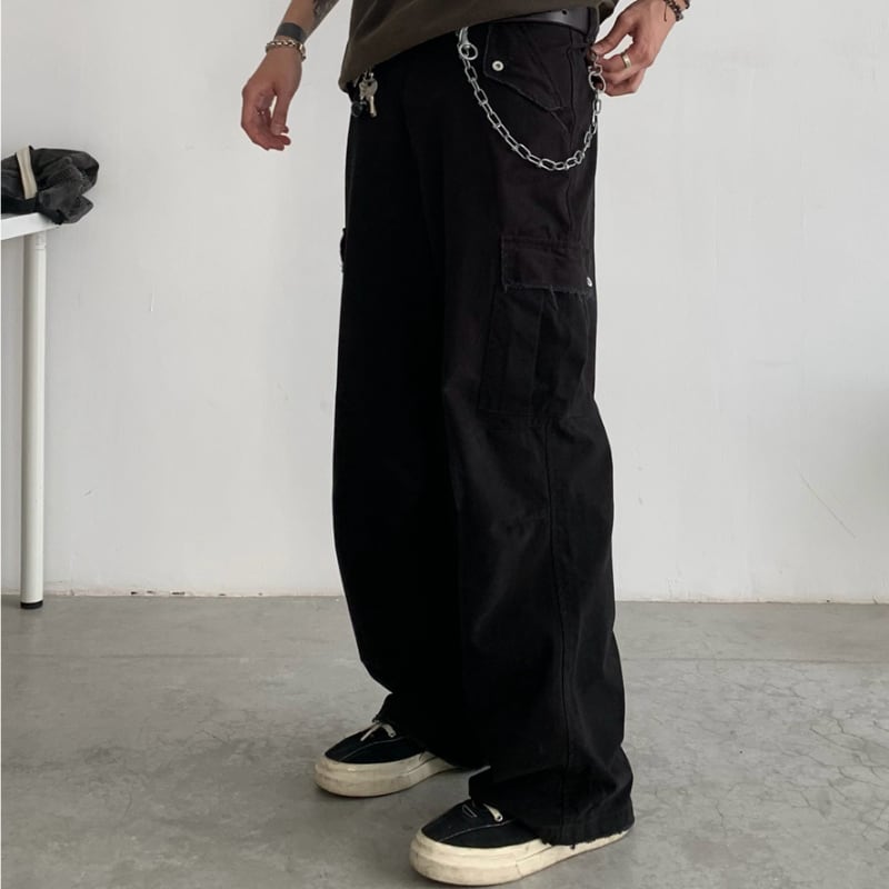 ウォッシュド ヴィンテージ カーゴパンツ B602