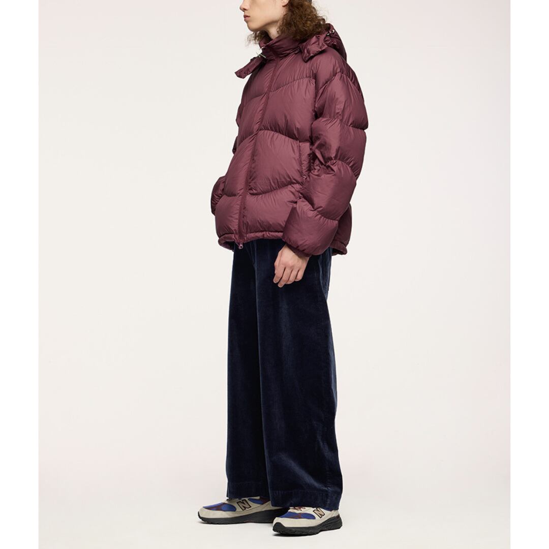 ベロアコール リラックスストレートパンツ B638