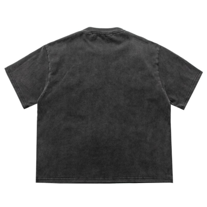 【Seamless】プリントウォッシュドTシャツ B400