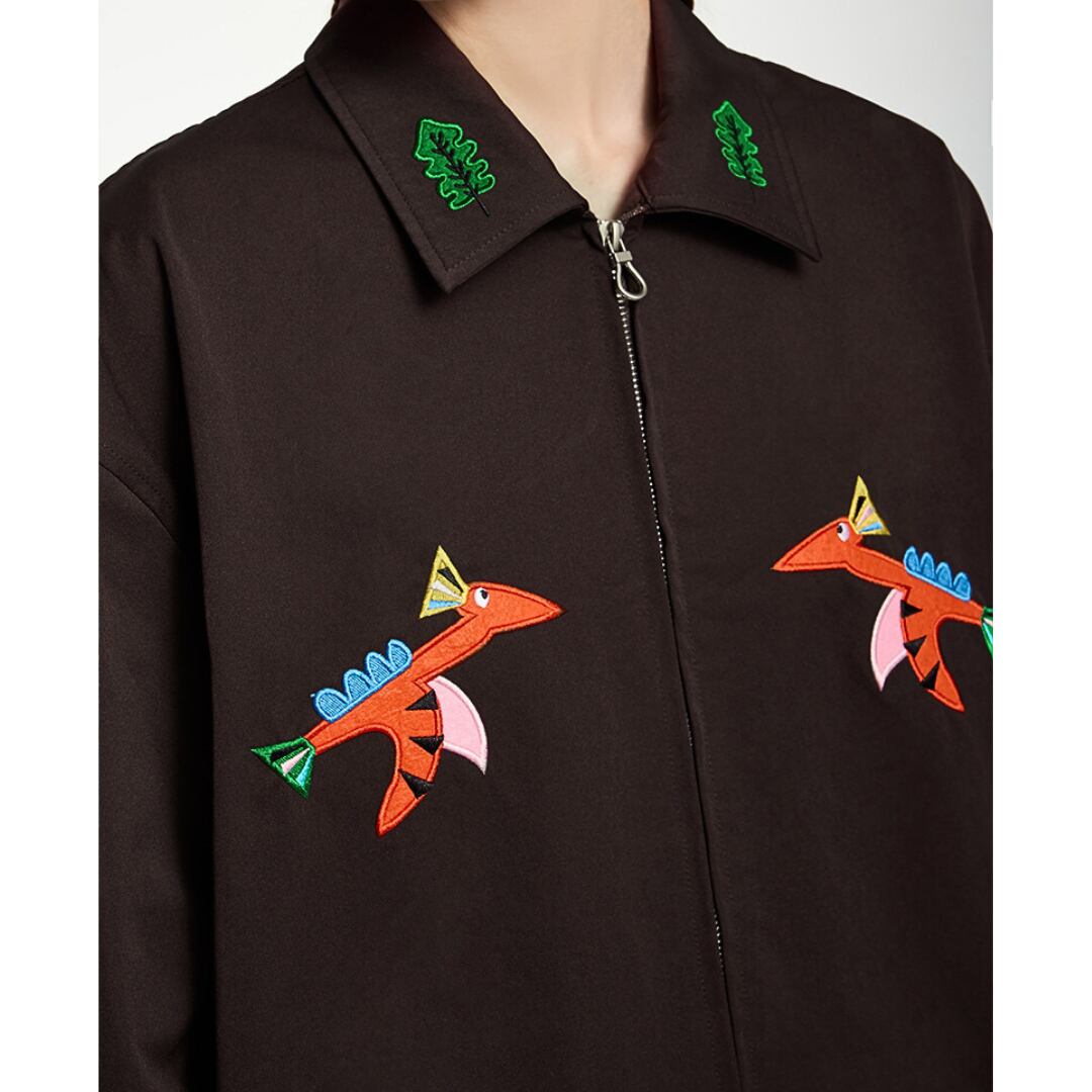 Embroidery ZIPジャケット B825