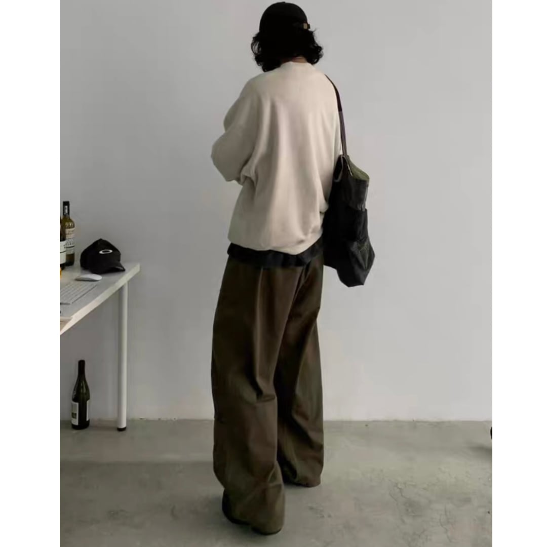 ワイドストレート ブッシュパンツ C260