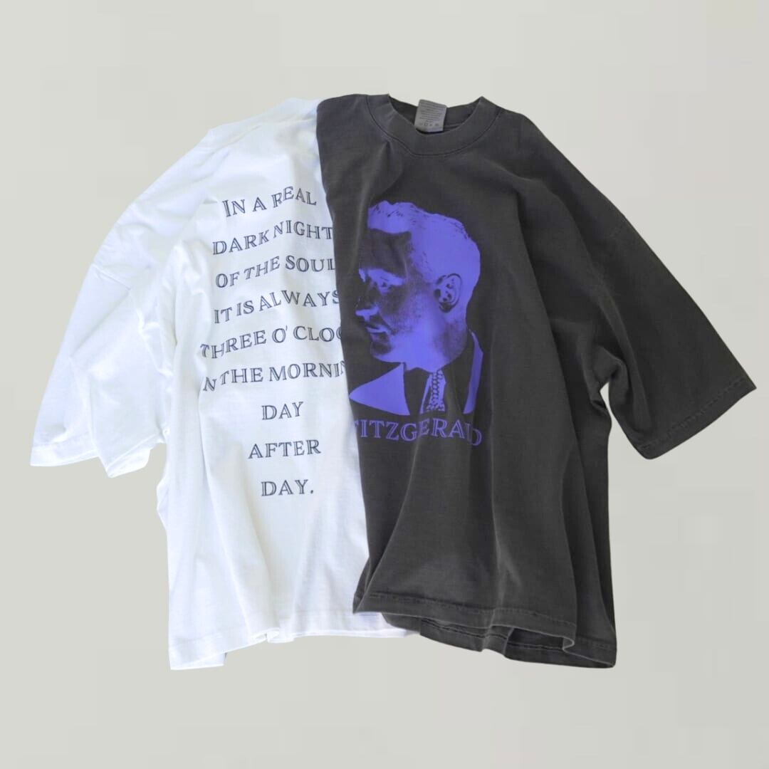 【Skaz】S・フィッツジェラルド Tシャツ SS01