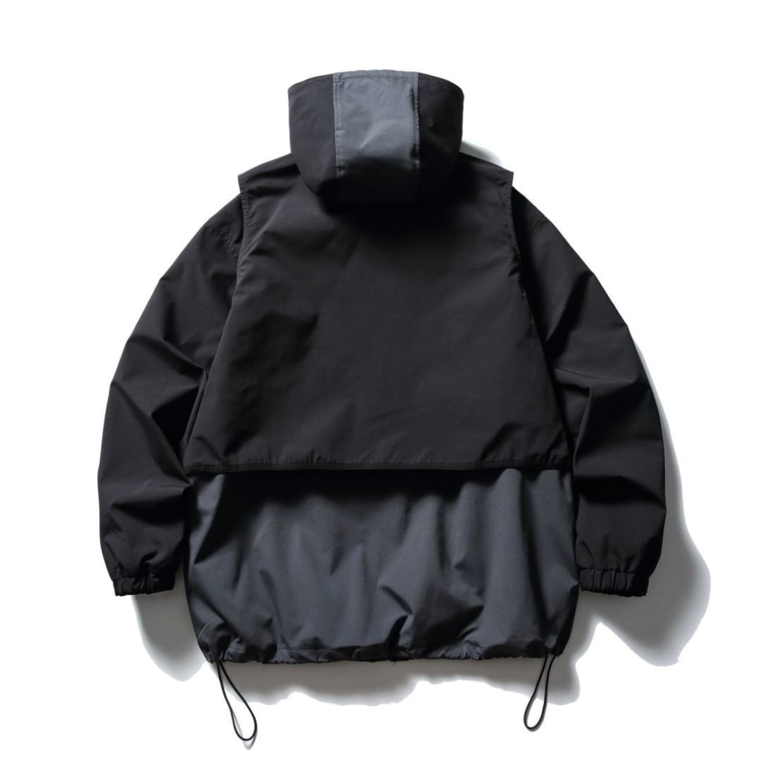 バイカラー　スタンドジャケット　B940