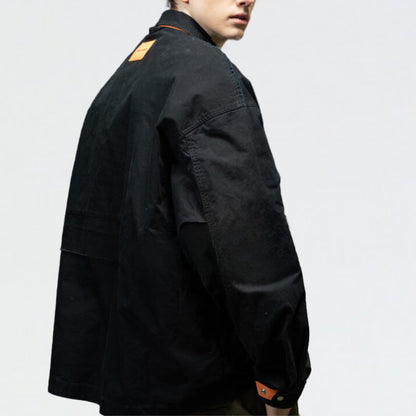 【Y.M.ORIGINAL】Pouch pocket　シャツジャケット　C127