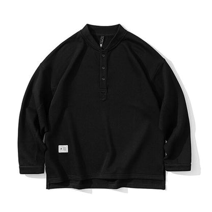 Military ヘンリーネック スウェット　B667