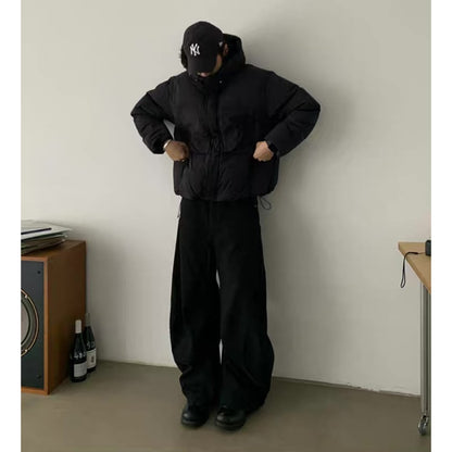 ウォッシュド　ツイストワイド　パンツ　C261
