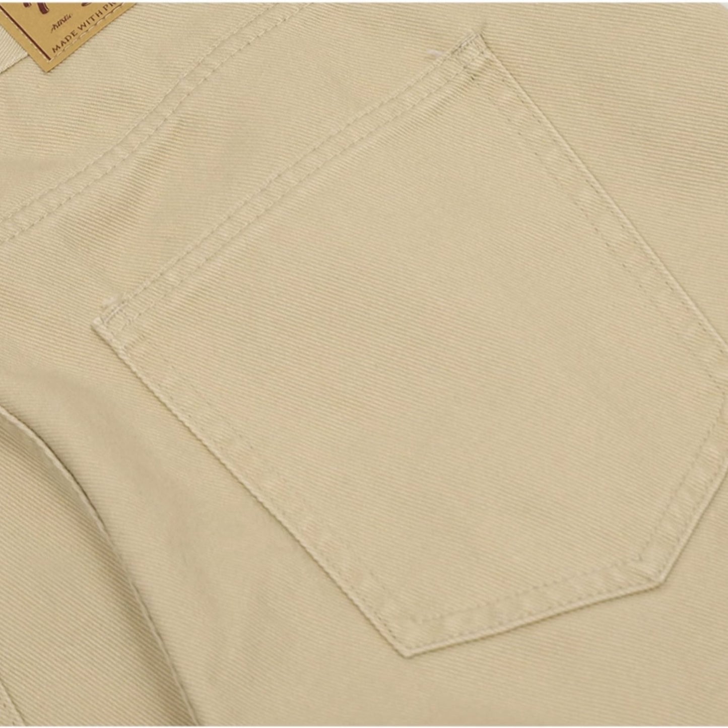 ウォッシュド　ストレートワイドパンツ　B604