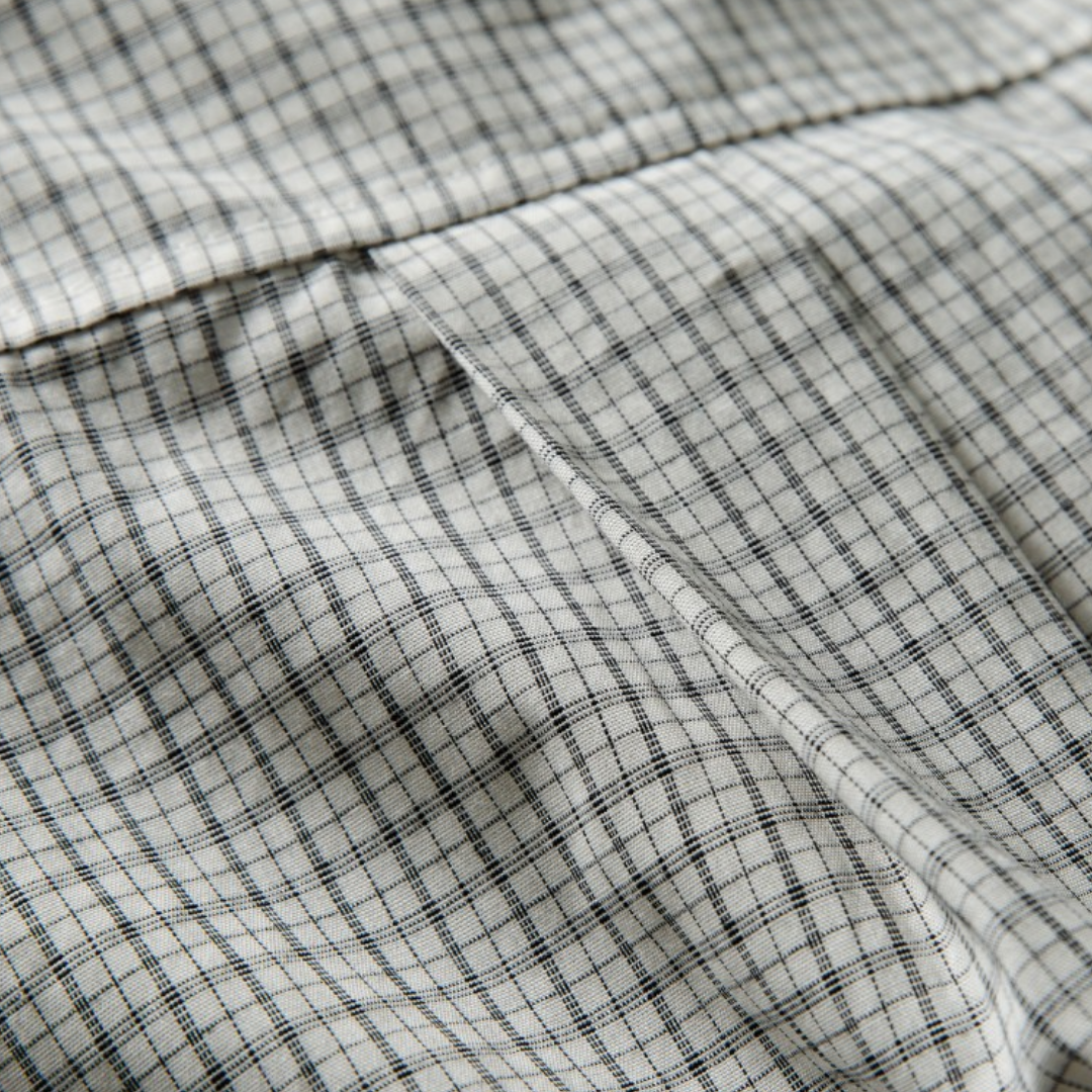 グラフチェック　レギュラーシャツ　N1275