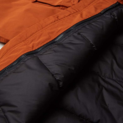 カーゴポケット　ダウン　フードジャケット　N877