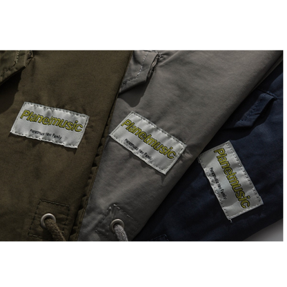 ナイロンコットン　ユーティリティ　モッズコート　N1272