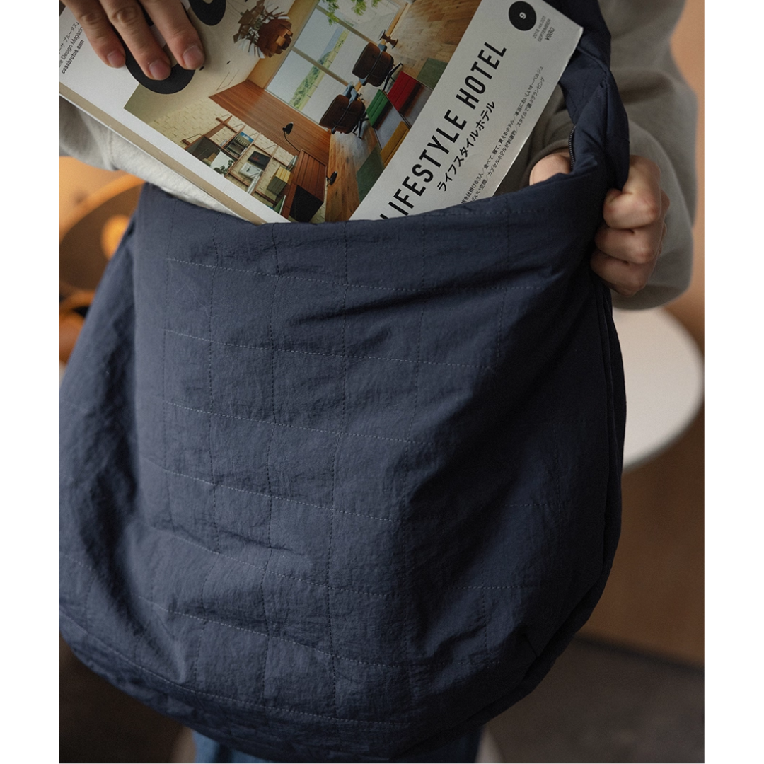 Quilted Big Shoulder Bag N710
