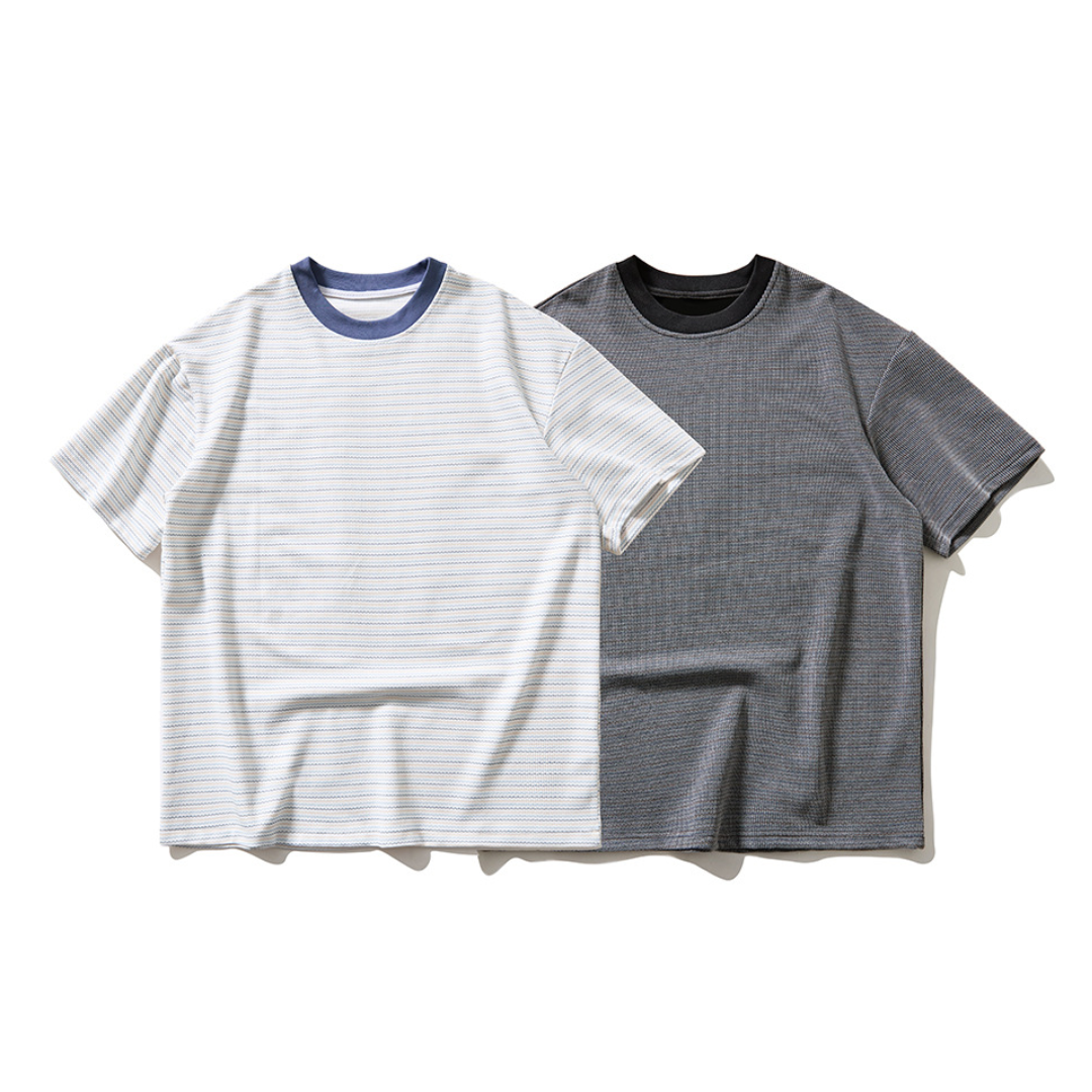 マルチ　ミジンボーダー　Tシャツ　N1420