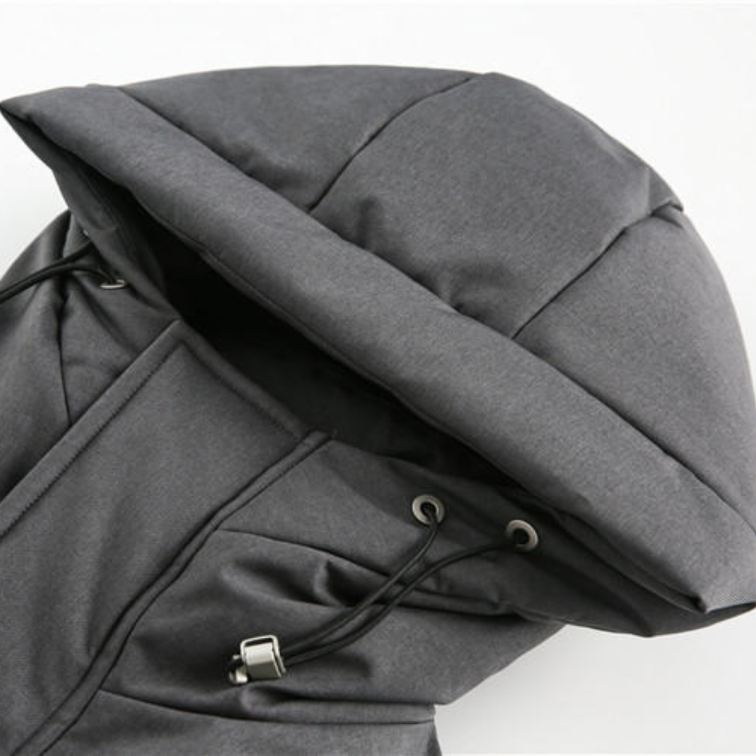 ホワイトダウン　レイヤースタンド　フードコート　N961