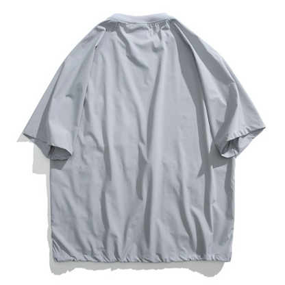ウエストポケット　ストレッチナイロン　Tシャツ　N452
