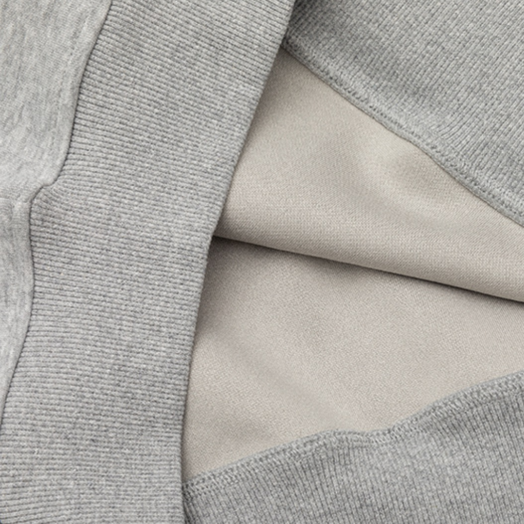 Faux layered wool polo collar knit N748