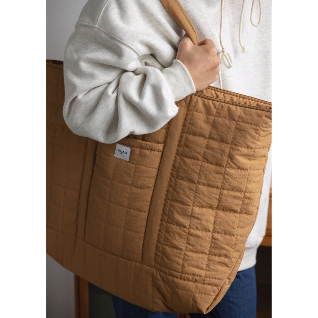 Quilted Big Tote Bag N709