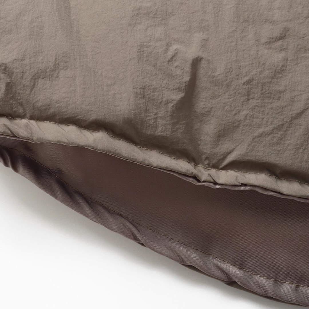 ホワイトダックダウン　リブカラーベスト　N960