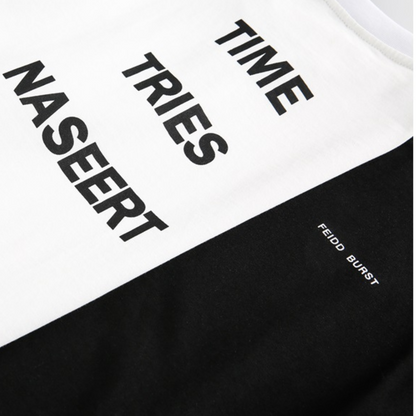 【TIME TRIES NASEERT】　プリントTシャツ　N445