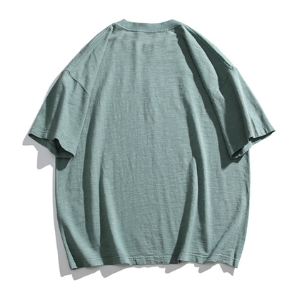 メランジコットン　ワイドTシャツ　N1633　