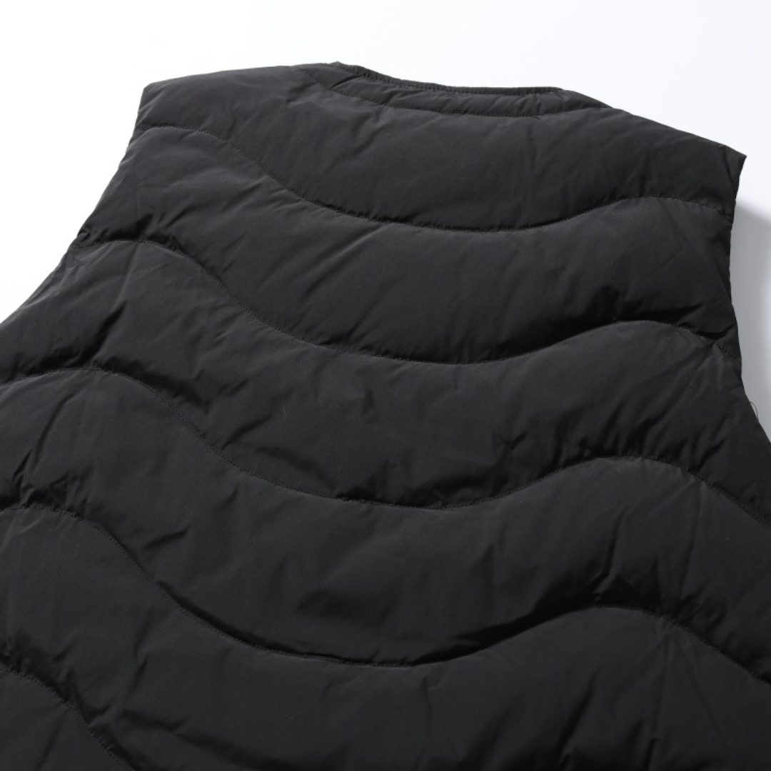 ウェーブステッチ　ダウンベスト　N1278
