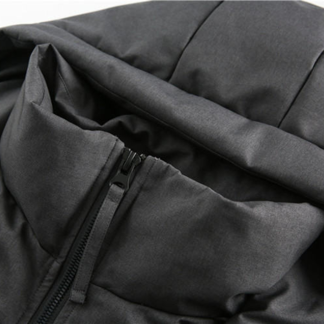 ホワイトダウン　レイヤースタンド　フードコート　N961