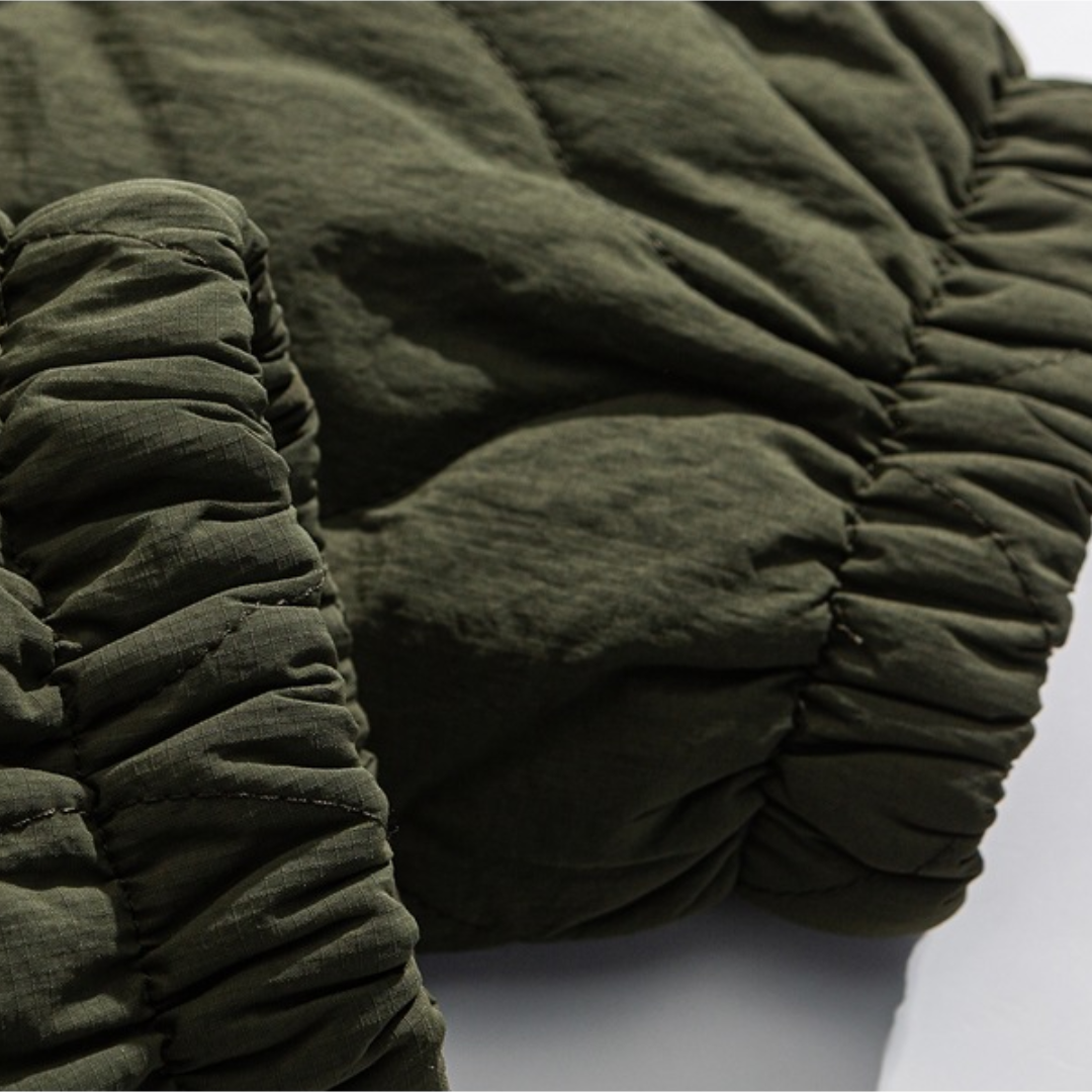 フリースライナー　ウェーブキルティング　ジャケット　N1021