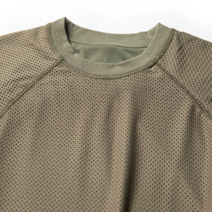 ポリエステルナイロン　メッシュ　ワイドTシャツ　N373