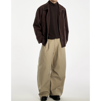 チノ　マルチタック　ワイドバレルパンツ N740