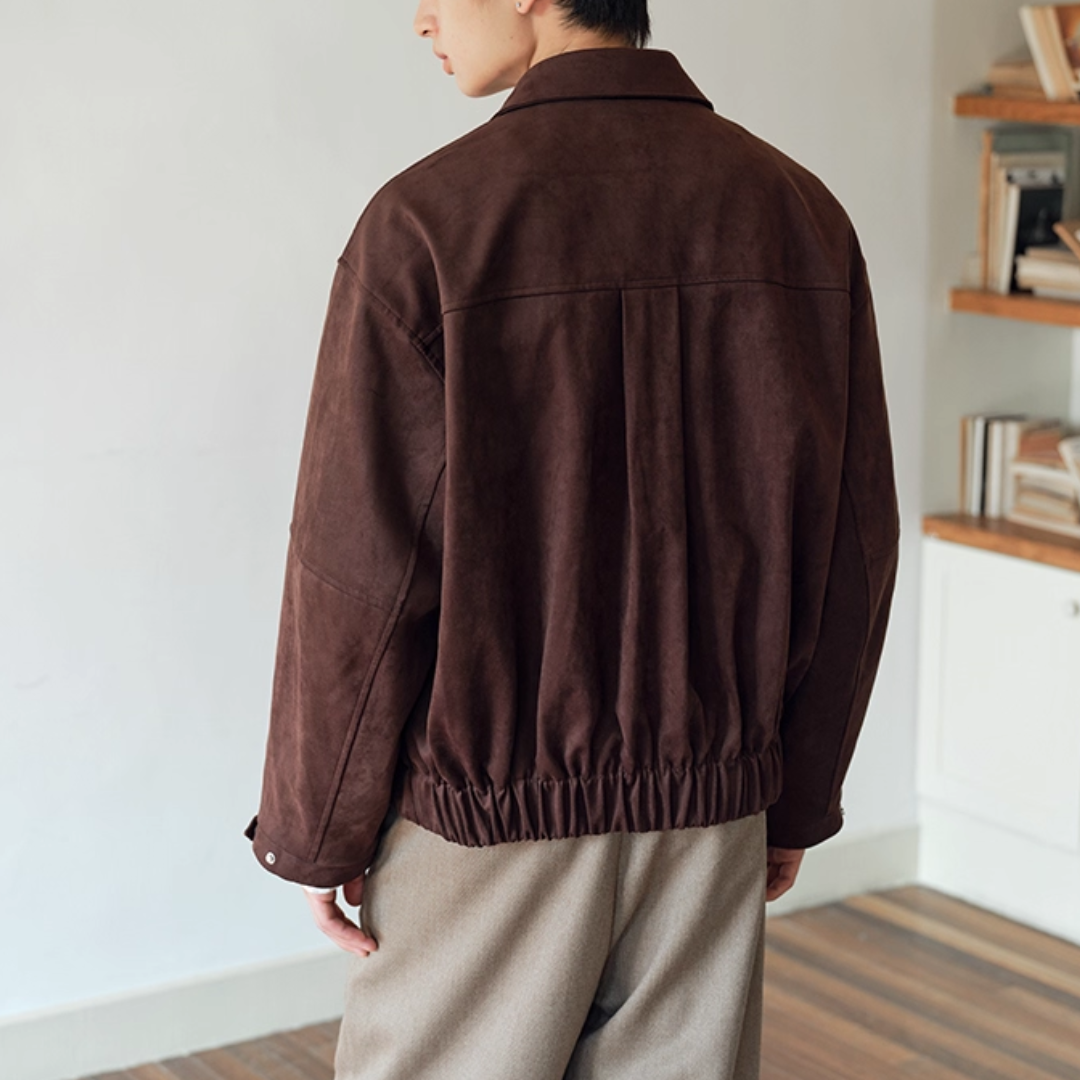PEスエード ラグランスリーブ ジャケット N720